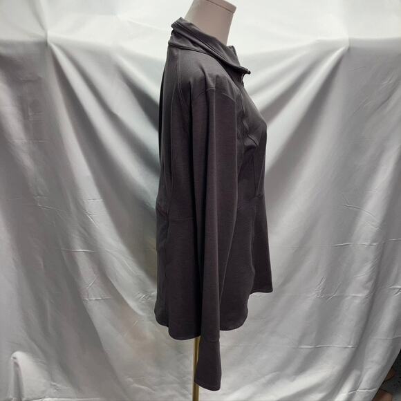 Calia Women's XL Run‎ Long Sleeve 1/4 Zip Pullover Sweatshirt Purple Active - Picture 8 of 16